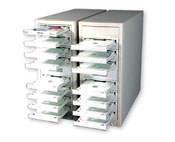 Verity standalone 14 target CD and DVD duplicator.
