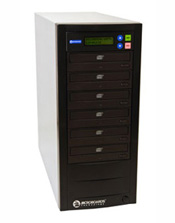 QD-123 Quick Disc 1 to 5 target DVD Duplicator.