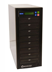 QD-123 Quick Disc 1 to 7 target DVD Duplicator.